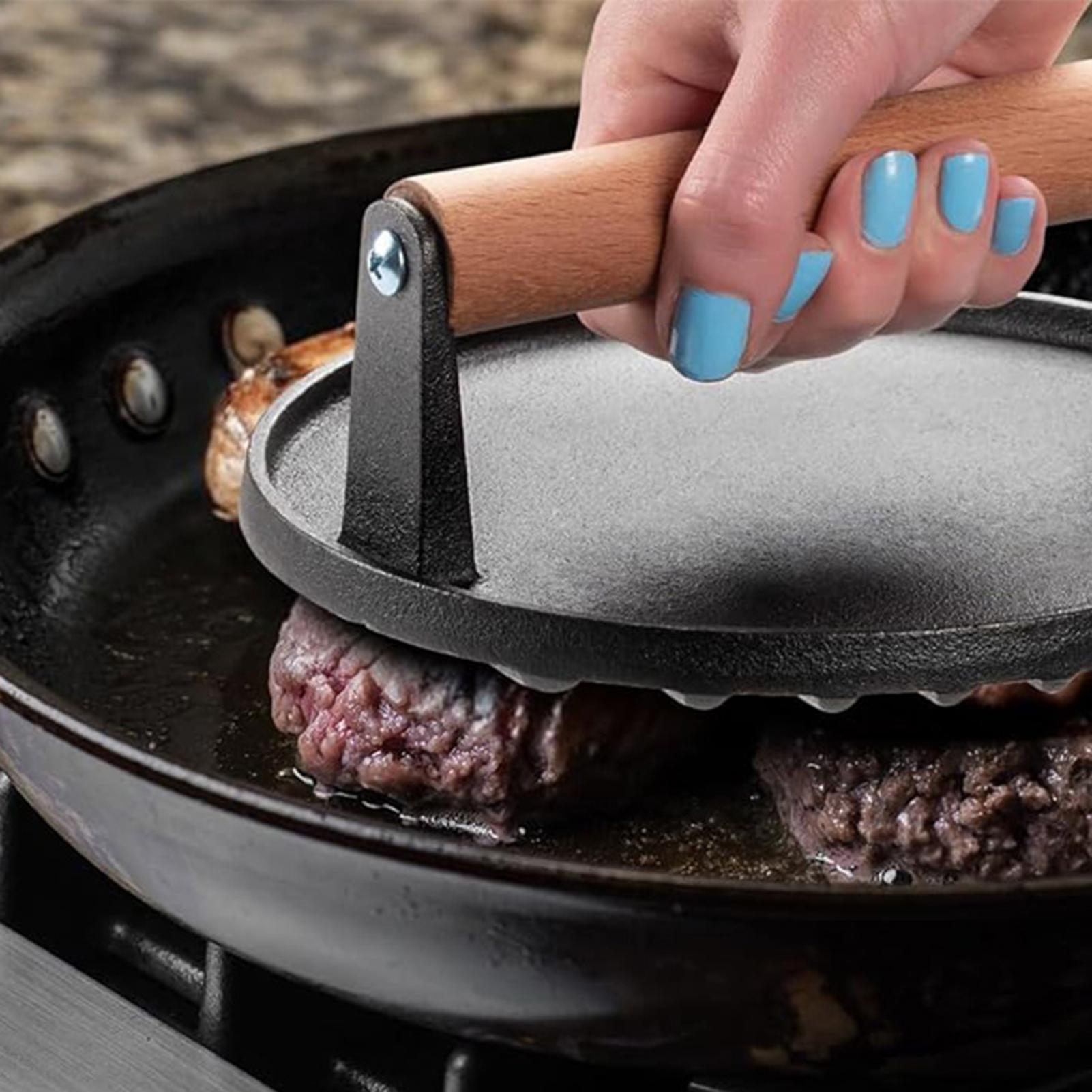 

Burger Press Hamburger Patties Meat Masher Circular Meat Press Mold For Meats Kitchen Cooking Accessories CN