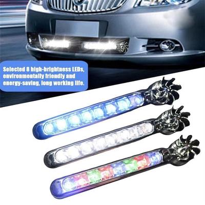 Větrem poháněné auto LED Světla pro denní svícení Creative Day Time Auto Fan Přídavné světlomety Lam Y1R0