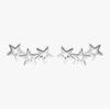 Minimalist Fashion Hollow Star Zircon Stud Earrings For Women Versatile Daily Jewelry
