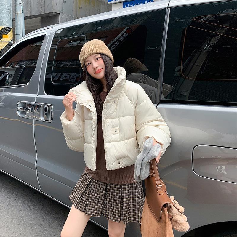 Neue Winter Damen Baumwolljacke Koreanische Version Kurze Baumwolljacke Gepolsterter Brotmantel