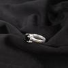 Natural Black Onyx Gemstone 925 Sterling Silver Jewelry Handmade Partywear Ring RR-43-15