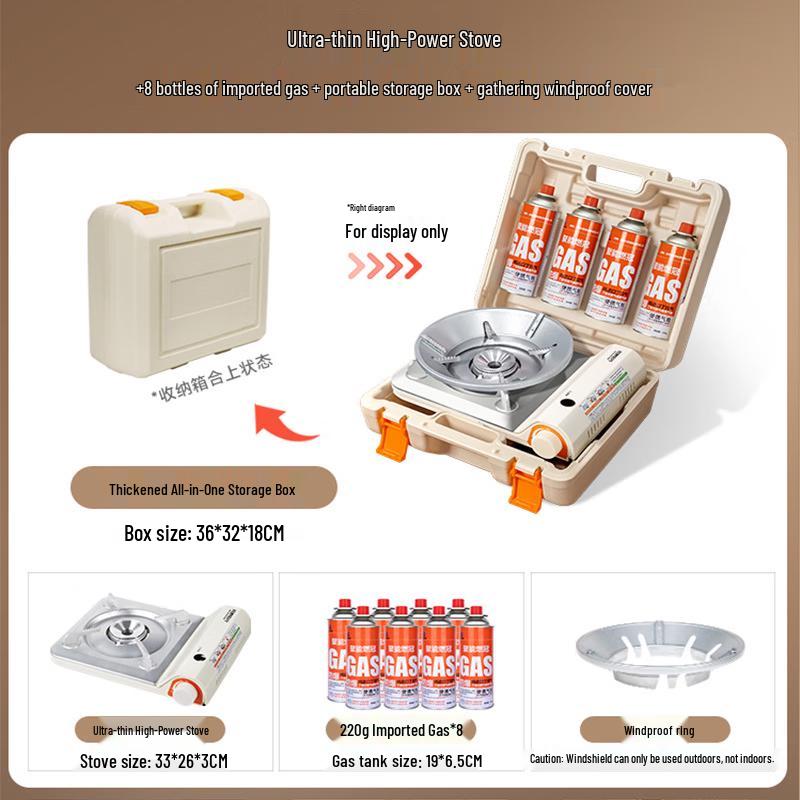 Datangyu Portable Outdoor Windproof Cassette Stove
