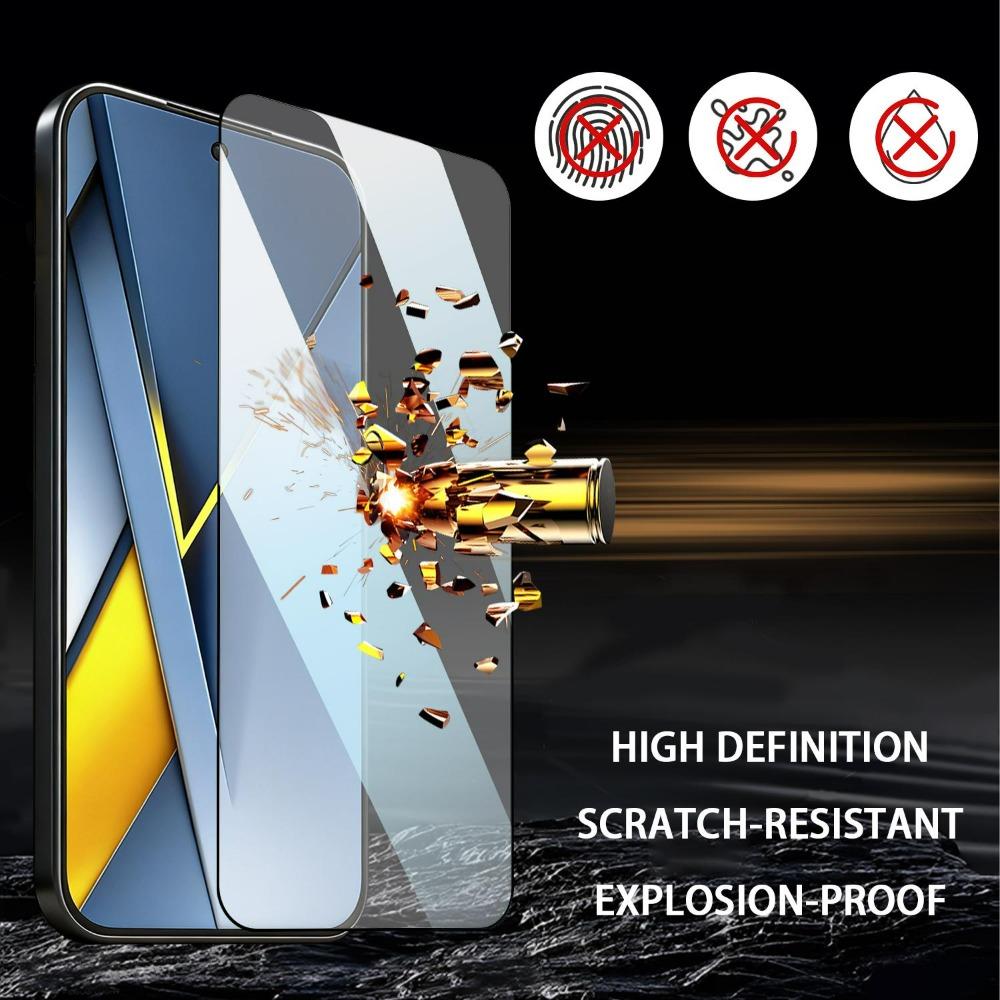 3/2/1Pcs for POCO F8 Pro 9H Glass for Xiaomi POCO F8 Ultra Tempered Glass Phone Protective HD Dust Free Screen Protector POCO F8