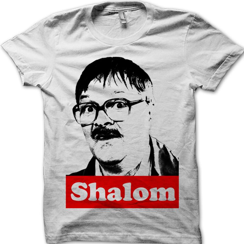 Friday Night Dinner Funny Jim Bell Shalom Jackie Parody TV Show T Shirt 8938 S разноцветный