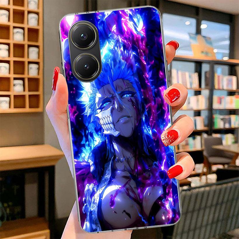 Grimmjow 6 Bleach Phone Case For Xiaomi Poco F7 Ultra X7 X6 X5 Pro M7 Redmi 15C 15 13C 13 12C 12 10C 10 9A 9C 9T 9 Shell Poco F7
