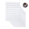 420 PCS Clear Removable Art Adhesive Putty Sticky Tacky Poster Putty, Round Transparent Double-Sided Adhesive Dot Tape DIY Mounting Adhesive Stickers