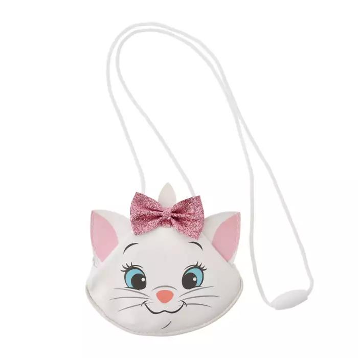 Disney Marie The Aristocats Coin Case Shoulder Type Face for Kids NEW