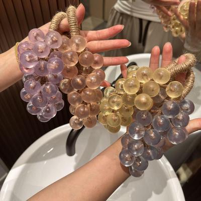 Crystal Rose Scented Grape Bunch Handmade Soap: Long-Lasting Home Fragrance & Hand Wash Souvenir