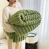 Solid Color Throw Blanket Spandex Conditioning Quilt New Warm Blanket  Home Office