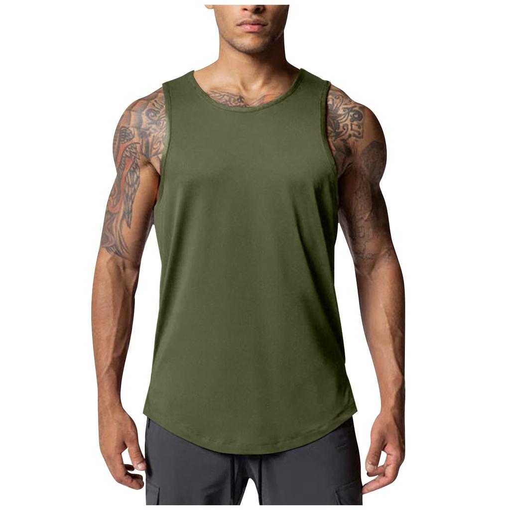 Săli de sport pentru bărbați Culturism Fitness Muschi Fără mâneci Tricou maiou Top Vest Tanc