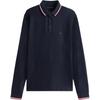 Classic Comfortable Striped Versatile Fashion Trendy Business Casual Long Sleeve Polo Shirt Men Tops 78J9766-FAP