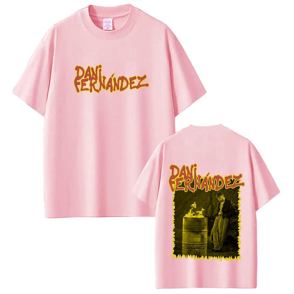 Rapper Dani Fernandez 2026 Tour Graphic T-shirt Men Women Hip-hop T-shirt Summer Cotton Casual Oversized T Shirts Streetwear