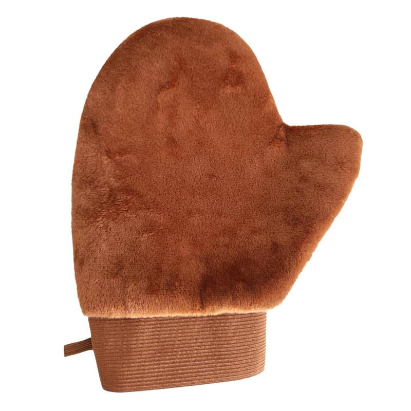 1Pcs Finger Glove Reusable Body Self Tan Glove Applicator Tanning Gloves Cream Lotion Mousse Body Cleaning Glove Self Tanner