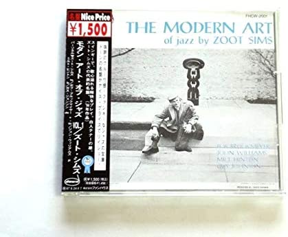 

CD ZOOT SIMS - The Modern Art Of Jazz FHCW2001 Fun House 1995 Japan Jazz Used