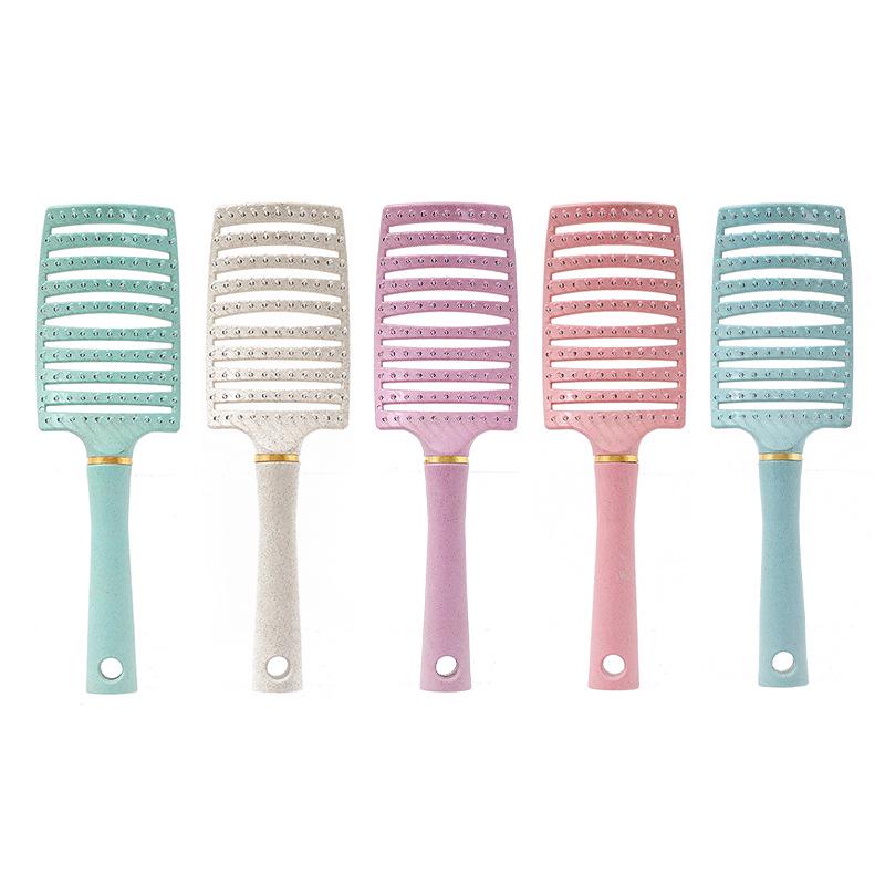 

Eco-Friendly Wheat Straw Wide-Tooth Comb for Curly Hair Styling