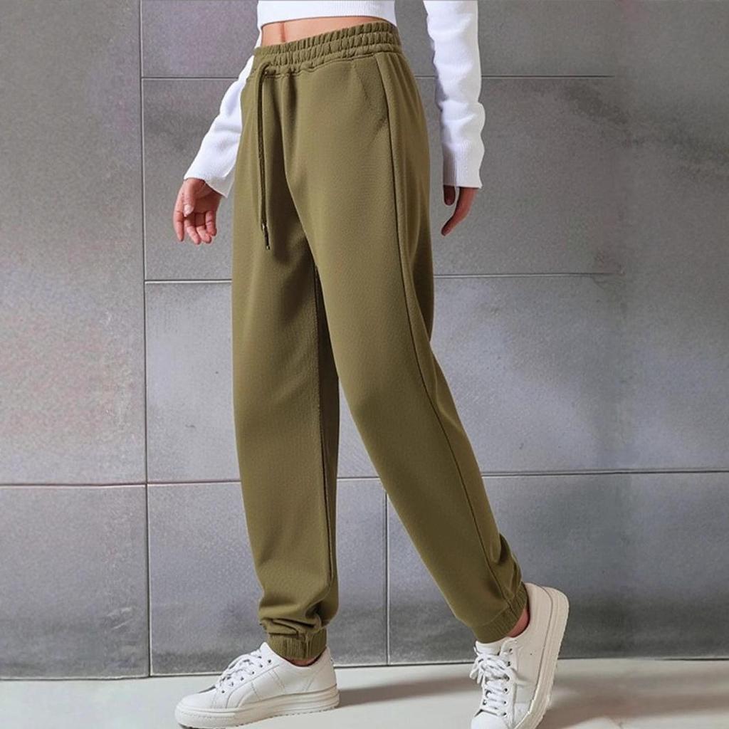 2026 European & American Women's Casual Autumn/Winter Drawstring Sweatpants