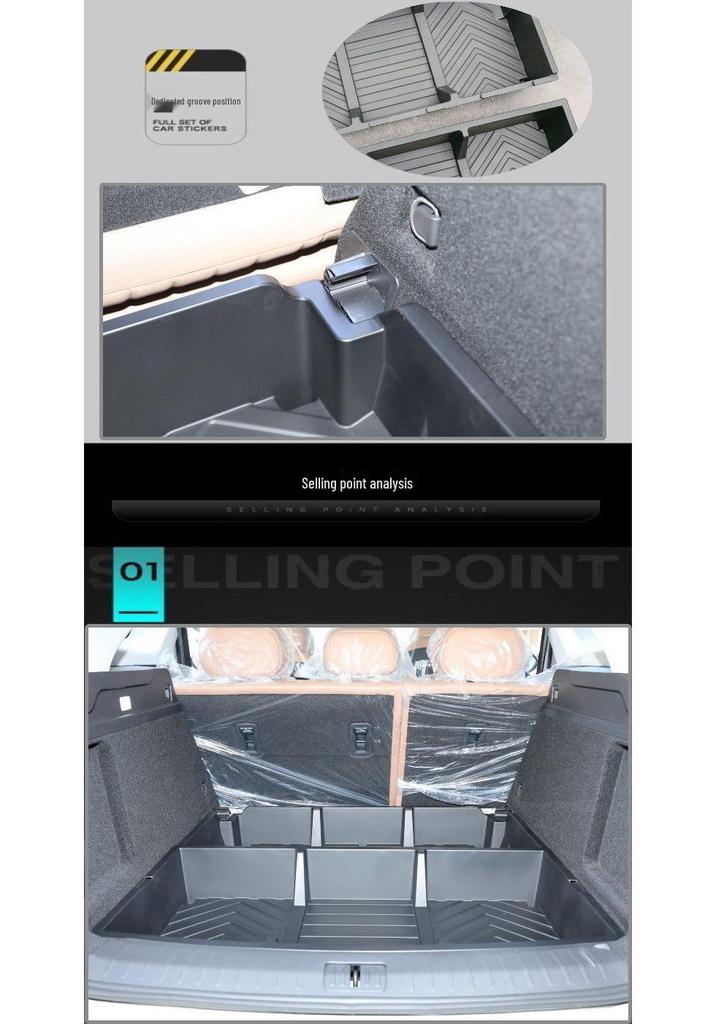Chery Tiggo 8L Hidden Trunk Organizer and Storage Box