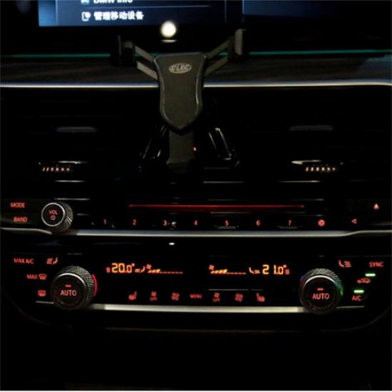 2018- BMW 5 6 7 G30 AC Climate Control Radio Volume Knob Silver Crystal | 3x | Front | Push Button | Durable