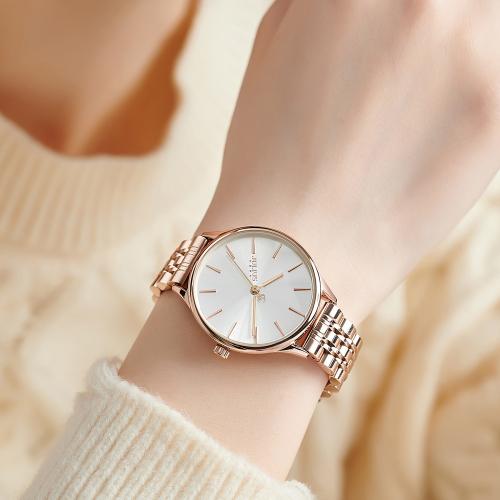 [JULIUS] JULIUS Women s Round Classic Metal Watch JA-1298 JA-1298A