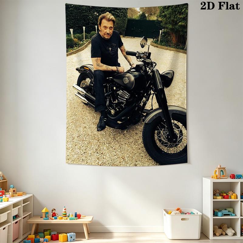 Ride Wild Style Tapestry Wallmounted Background Cloth Work Of Art Wall Covering Decoration Background Wall Hanging Cloth