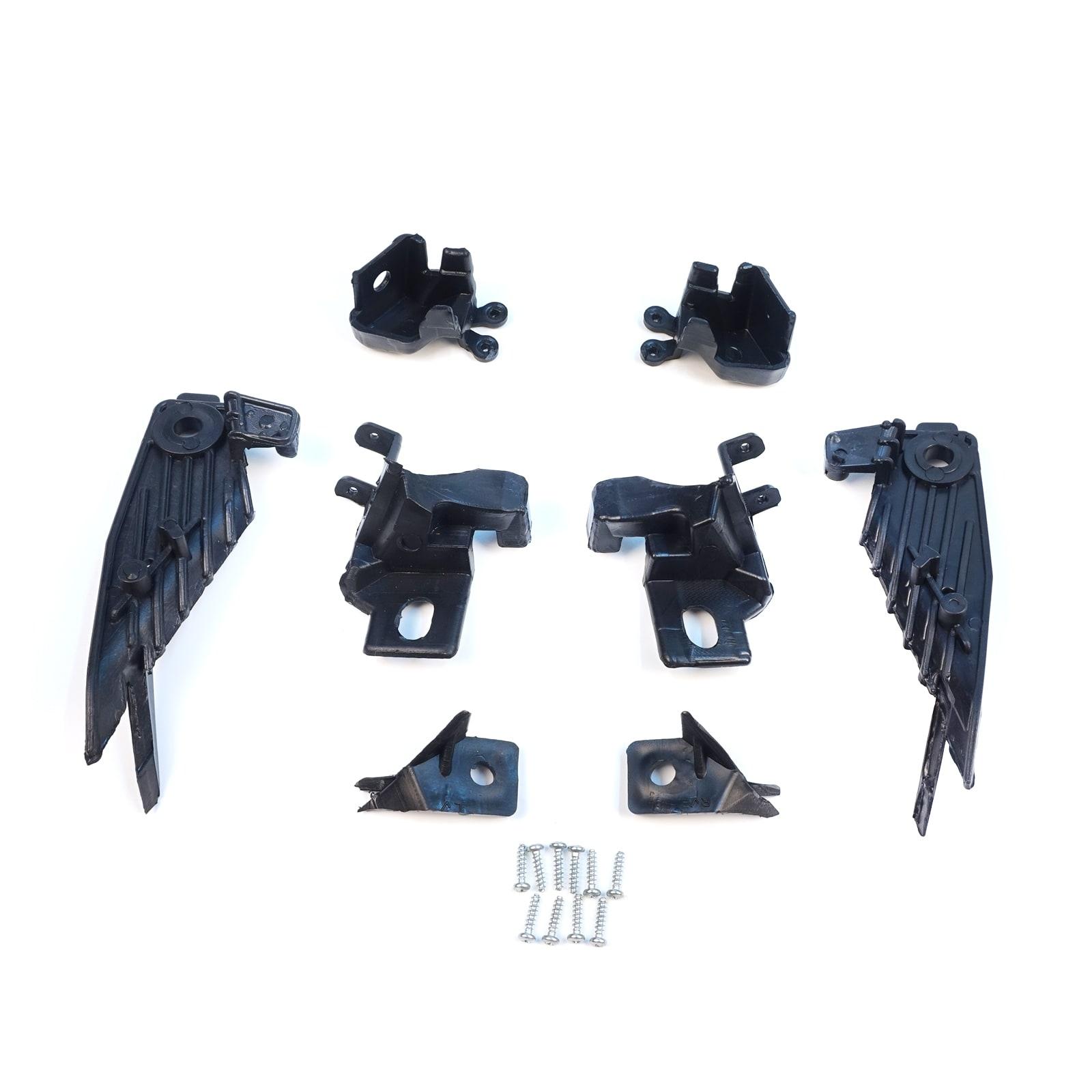 

BHL546+BHL547 Headlight Holder Mount Repair Bracket Tab Set Left Right Side for Renault Megane BFB K9A B9A MK4 2016-On 260601571R 260100506R