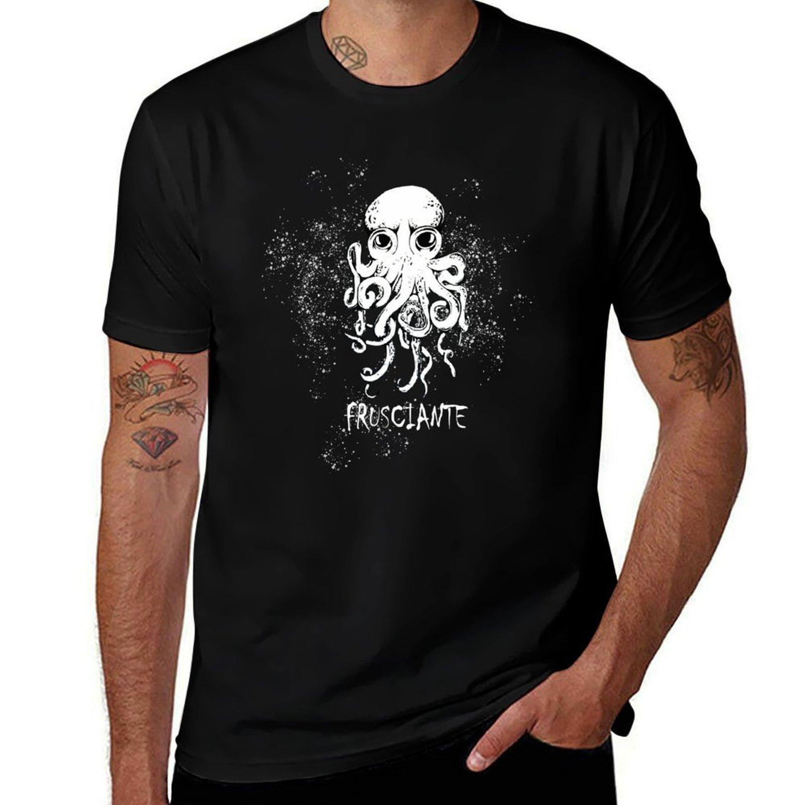 

John Frusciante Octopus T-Shirt man graphic t shirt t shirts designer T-Shirt S