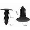 1595864 Clip per Paraurti Clip 1605396 388577S Per Auveco
