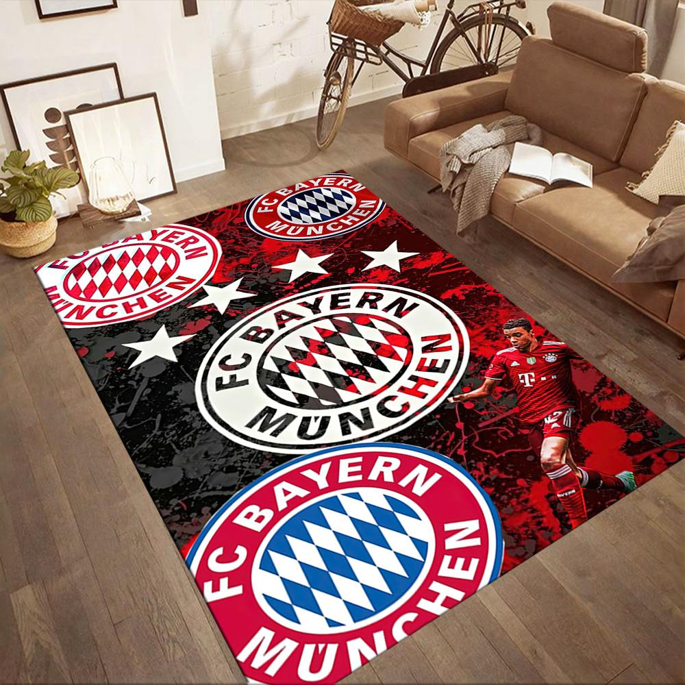 Bayern Munich Carpet Design for Hallway Dormitory Foyer Kitchen Anti-slip Rug Anime Office Decor Perfect Birthday/Christmas Gift Idea