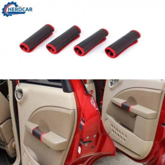 

4Pcs Inner Door Handle Grab Protector Cover Trim for Chrysler PT Cruiser 2005-10