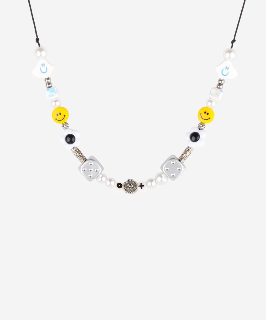 Silvertag Bn-26Ss2 Pop Dice Color Bead Necklace