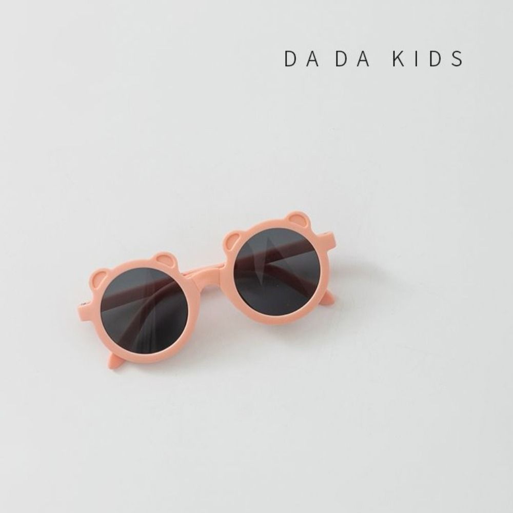 Plastic Children's Glasses Bear Shape Eyewear Accessories Light Weight Sunglasses  Children's Party