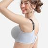 Ultra-thin Full-cup Bra for Smaller Busts Push-up and Side-bust Control