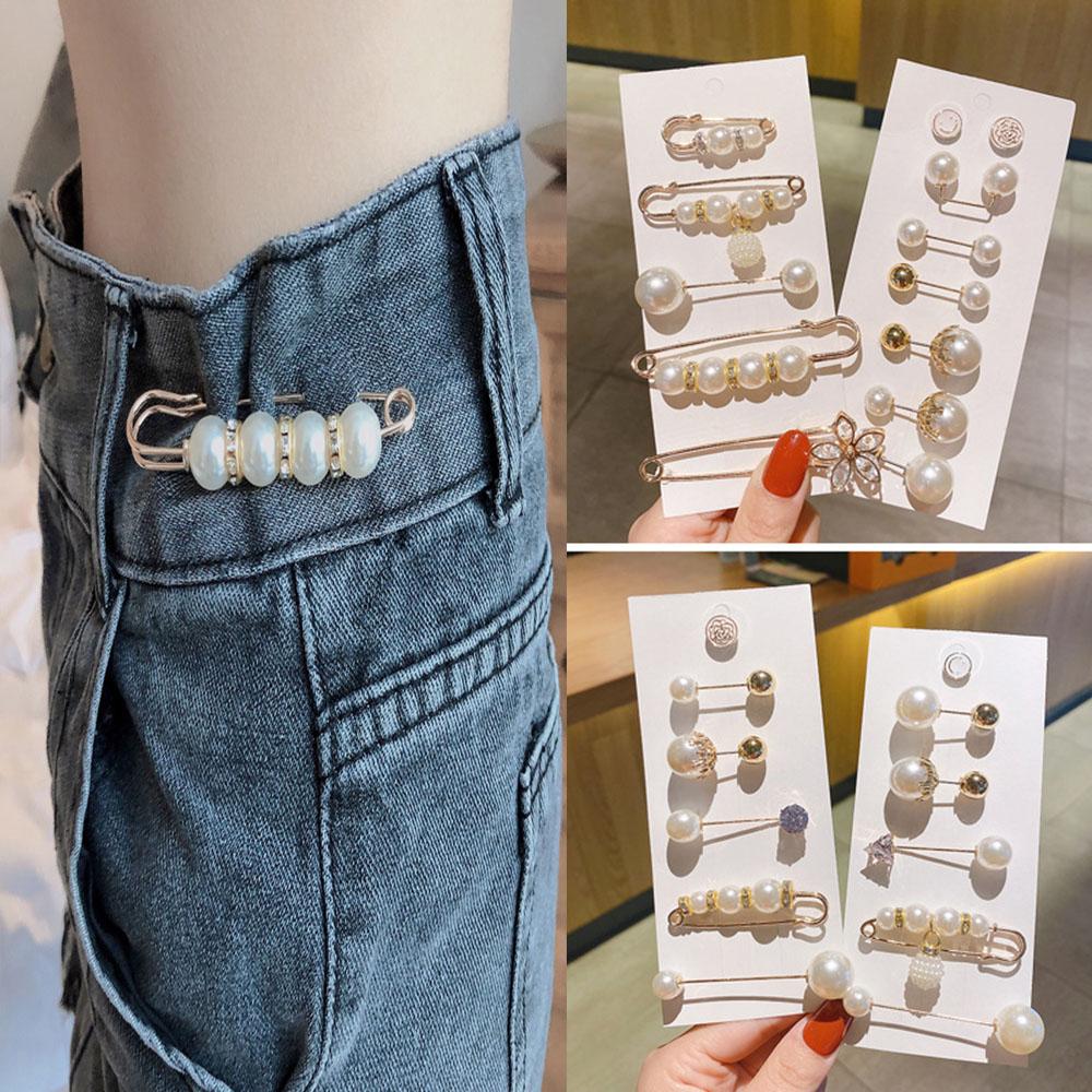 Pin Brooch Set Big Beads Stylish Stylish Clothing Brooches Pearl Lapel Pin Sweater Dress Pin Brooch Pins Badge Women Buckle AccessoriesFashion Jewelry