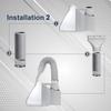 Portable AC Window Hose Kit Portable Air Conditioner Exhaust Hose Extension Ventilation Replacement Adapter For Bedroom Study