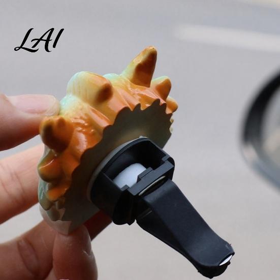 Car Interior Accessories for Women Cute Animal Vent Clip Lying Elephant Rhino Seal Dragon Air Freshener Holder Decorative Clip Dashboard Decor with