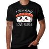 I Just Really Love Sushi Cute Kawaii TShirt Soft Basic Cotton Short Sleeve Tee