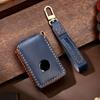 For Volvo XC60 XC90 S90 Car Key Cover Handmade Genuine Leather Protective Cover Scratch-resistant Smart Key Protection Cover