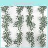 Wedding Background Vine With Eucalyptus Leaves For Photography And Home Decor 172cm