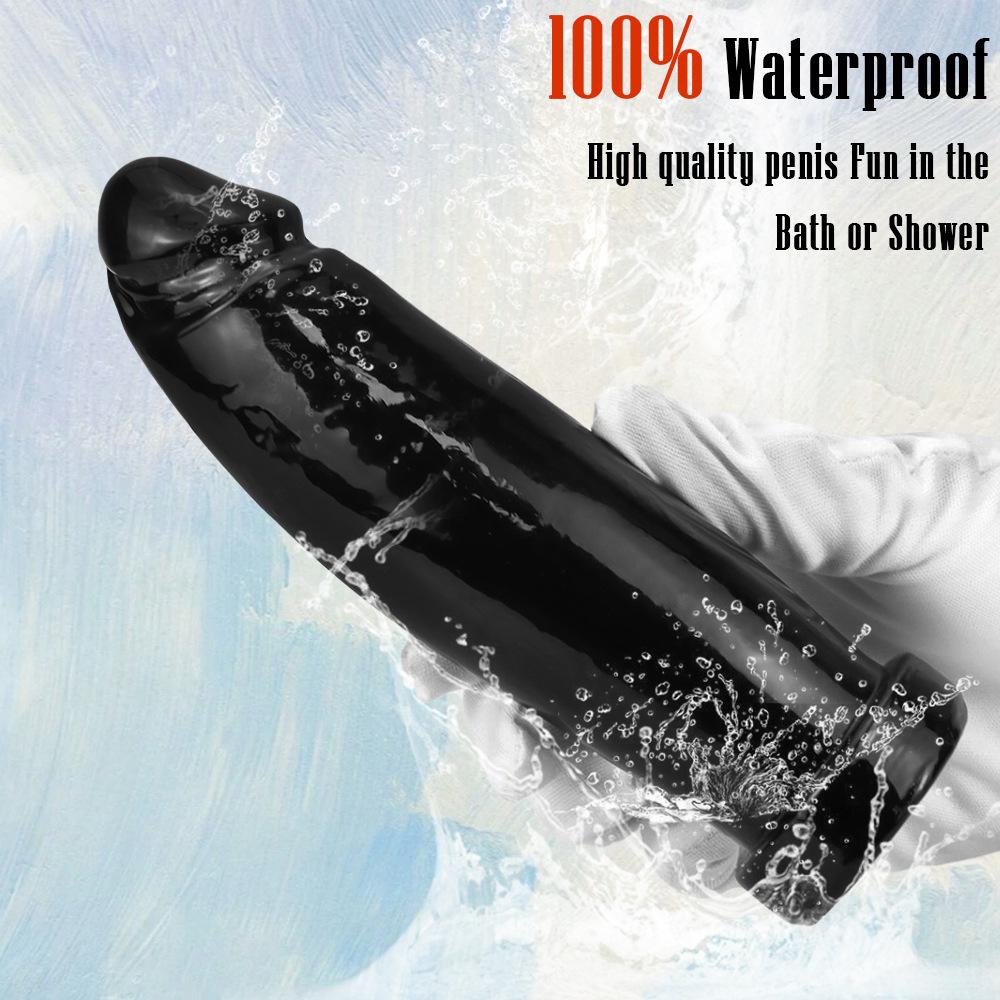 Anal Sex Toy for Men, Realistic Silicone Butt Plug Trainer Kit with Suction Cup, Adult Beginner Anal Dildo for Prostate Massage