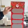 Santa Claus Folding Card Envelope 10Card Positions Christmas Decorations  Party Gifts