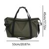 Waterproof Oxford Gym Handbags Zipper Women's Clothing Tote Casual Travel Duffel Bag  Weekend