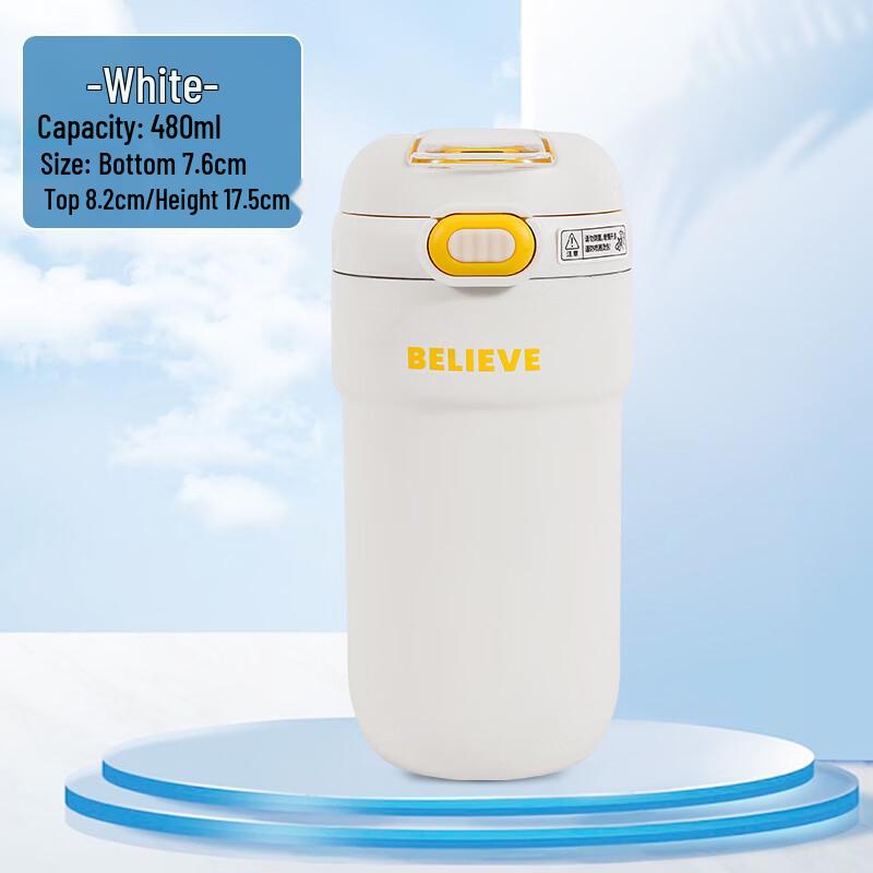 OLOEY Portable 316 Stainless Steel Insulated Straw Cup