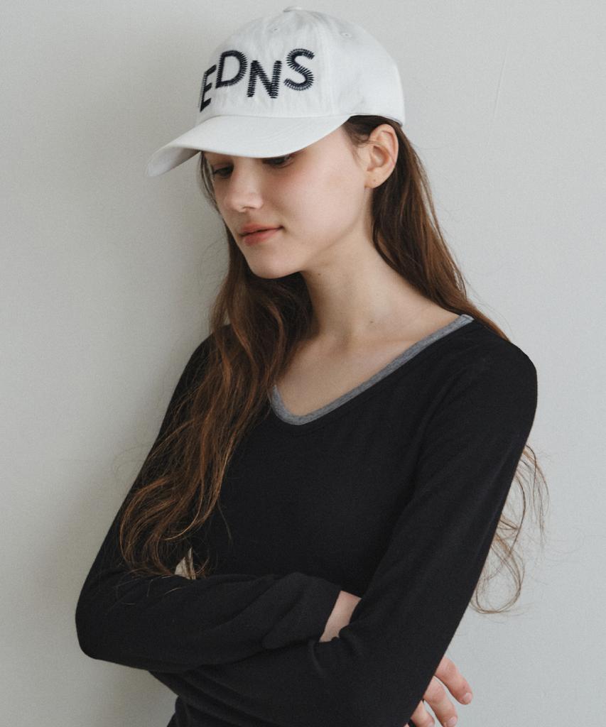 Wednesday Oasis For Woman Wednesday Stitch Ball Cap_Ivory(W26Acc03)