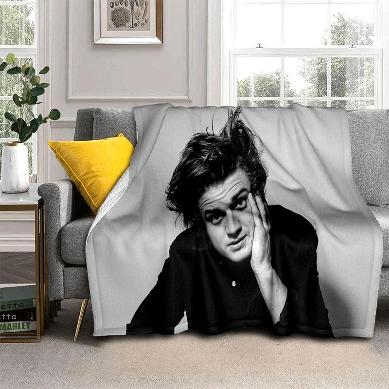 Joe Keery Actor 3D Printing HD Blanket,Soft Throw Blanket for Home Bedroom Bed Sofa Picnic Travel Office Rest Cover Blanket Kids