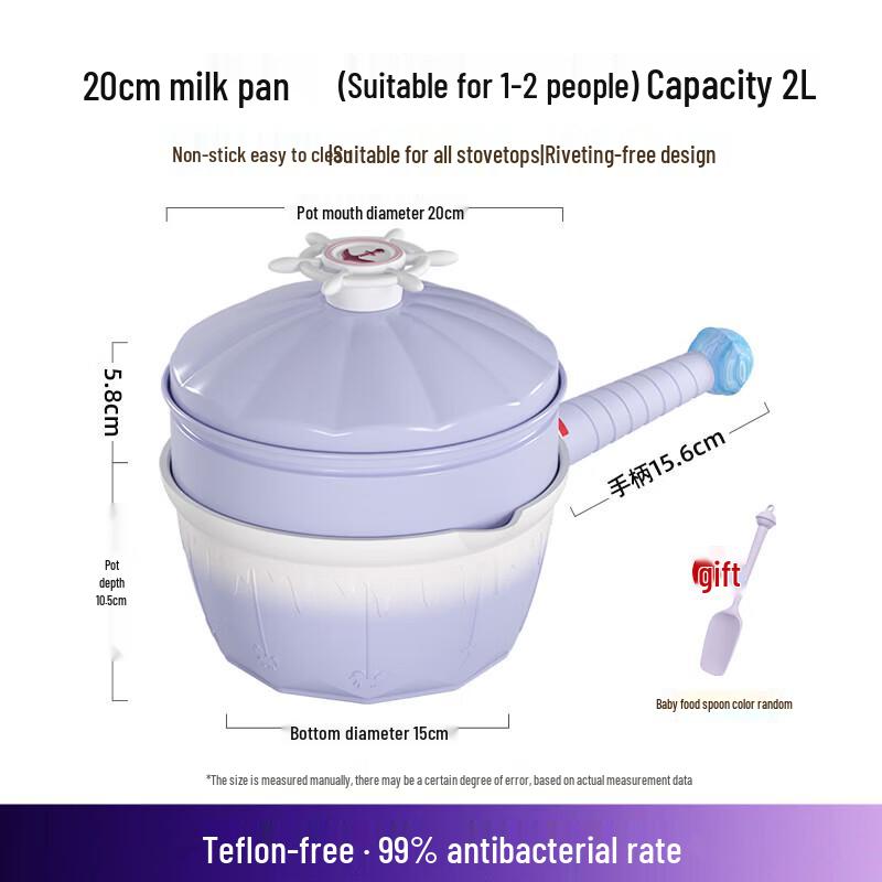 TIBORANG Merry-go-round 20cm Ceramic Saucepan