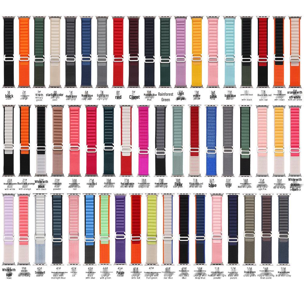 Alpint nylonögla-armband för Apple iWatch Ultra S11 (10:e generationen)