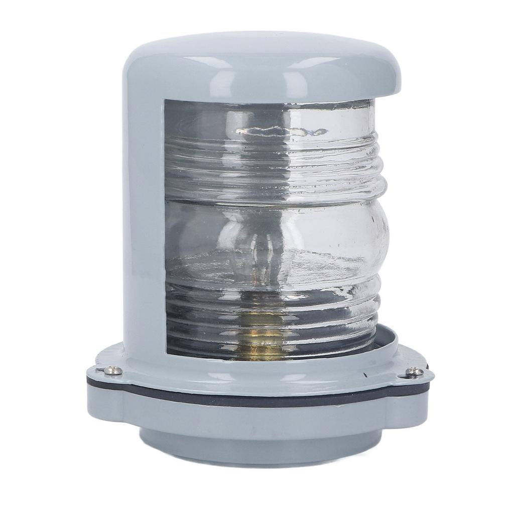 Navigation Light White Waterproof Marine Boat Stern Lamp 225 Degree Signal Mast Light for 12m Boat 24V