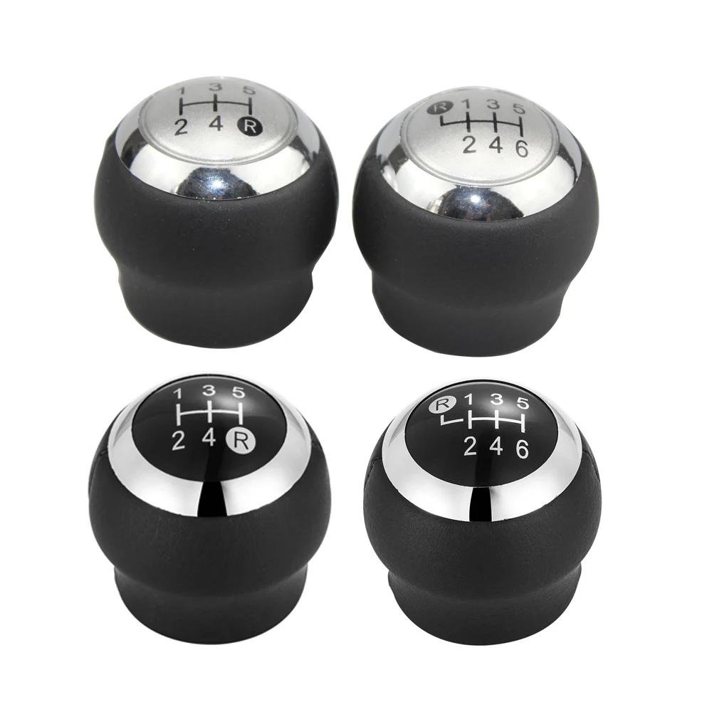 NEW 5/6 Speed Gear Shift Knob Lever Shifter Stick Handball For Toyota Corolla Verso Auris Aygo Rav4 Avensis Yaris Leather Cover