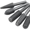 5Pcs Grinding Head, High-Strength Carbon Steel Rasp Set with Sharp Edges, for Wood Polishing Deburring And Hole Expansion