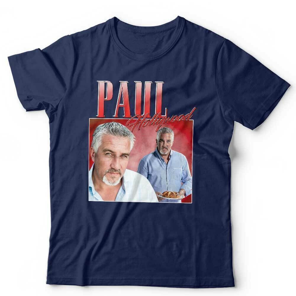 Paul Hollywood T-Shirt Wertschätzung Unisex Hommage Throwback Koch Geschenk